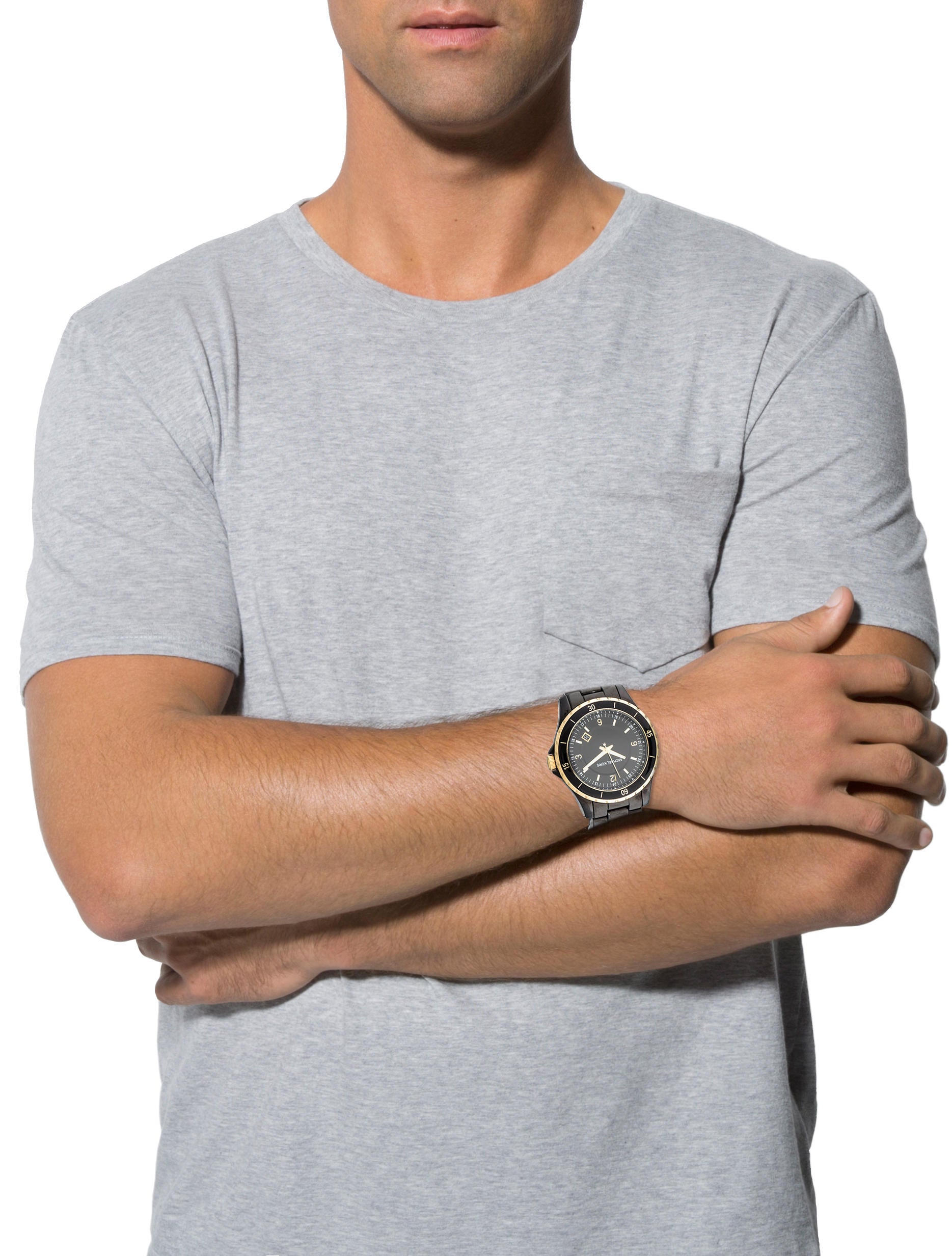Michael Kors black watch with white face MK-5173 Michael Kors MK-5173 Watch - Black - 5173 | The RealReal main image 2