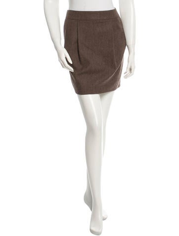 Michael Kors Wool Mini Skirt