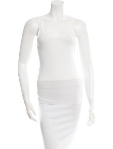 Michael Kors Sleeveless Scoop Neck Top