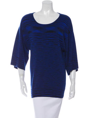 Michael Kors Cashmere Striped Top