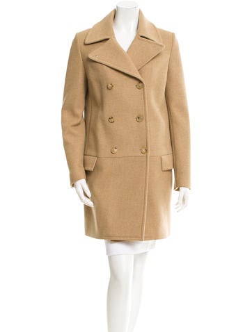 Michael Kors Wool Double-Breasted Coat