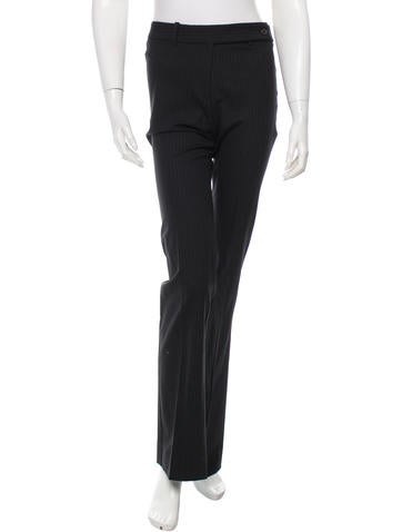 Michael Kors Pinstriped Straight-Leg Pants