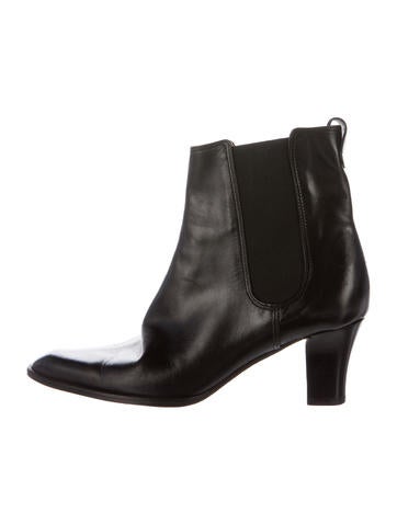 Michael Kors Leather Ankle Boots