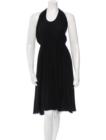 Michael Kors Flared Halter Dress