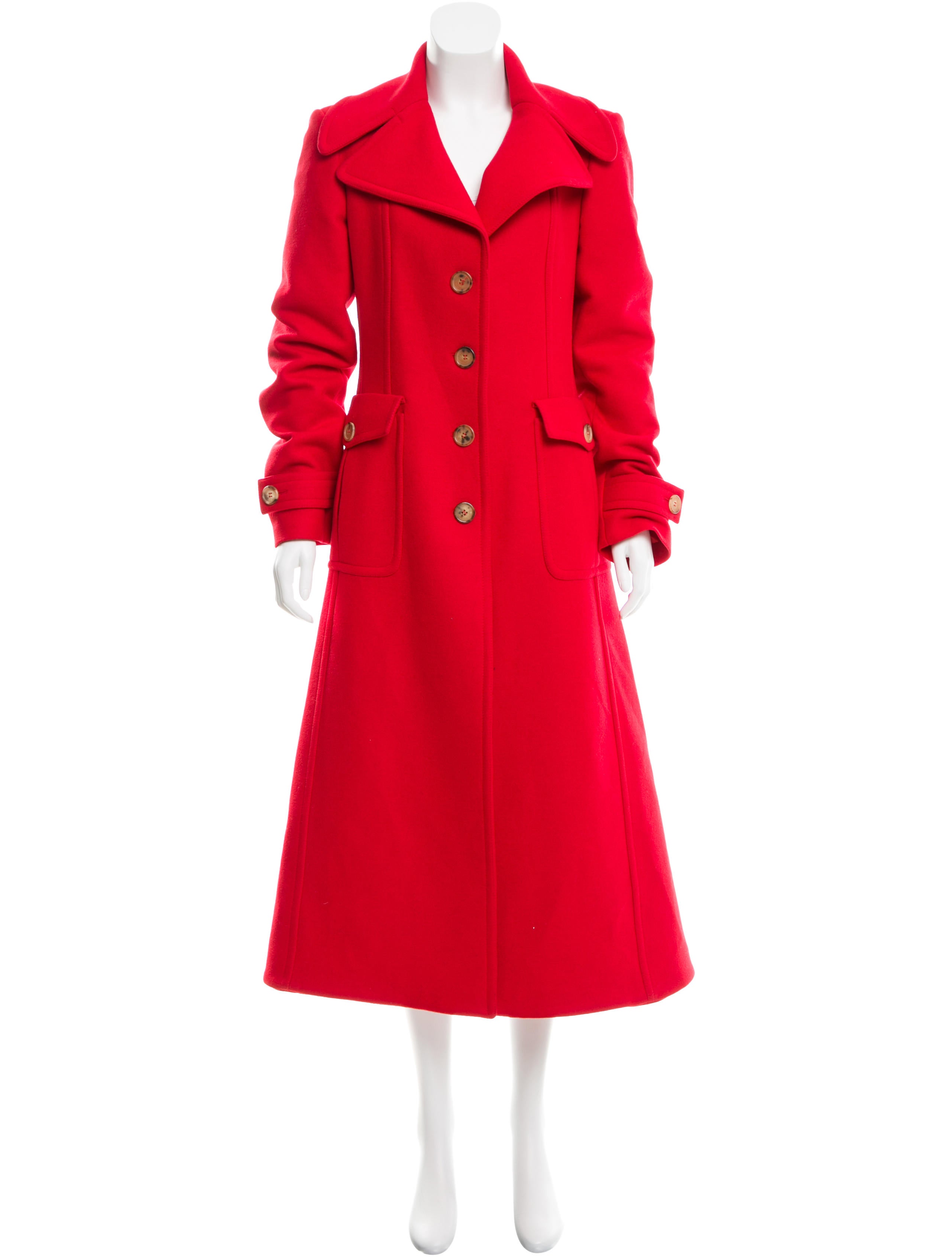 Michael Kors Virgin WoolBlend Long Coat w/ Tags Clothing MIC43940 The RealReal