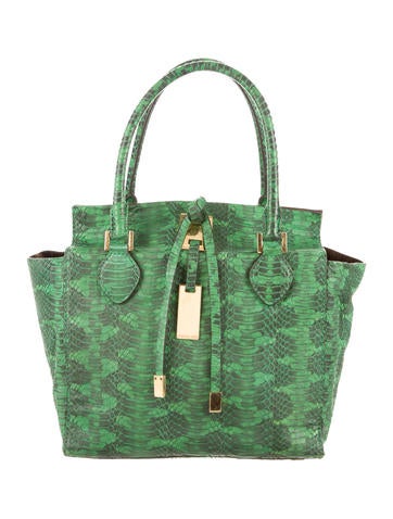 Michael Kors Snakeskin Miranda Tote