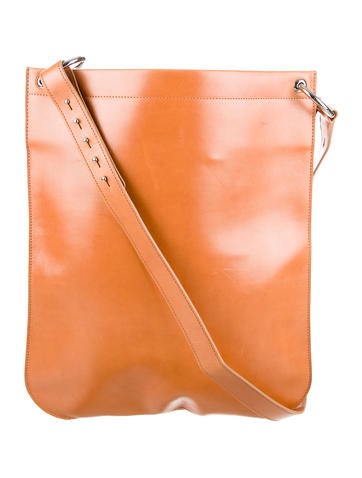 Michael Kors Leather Messenger Bag