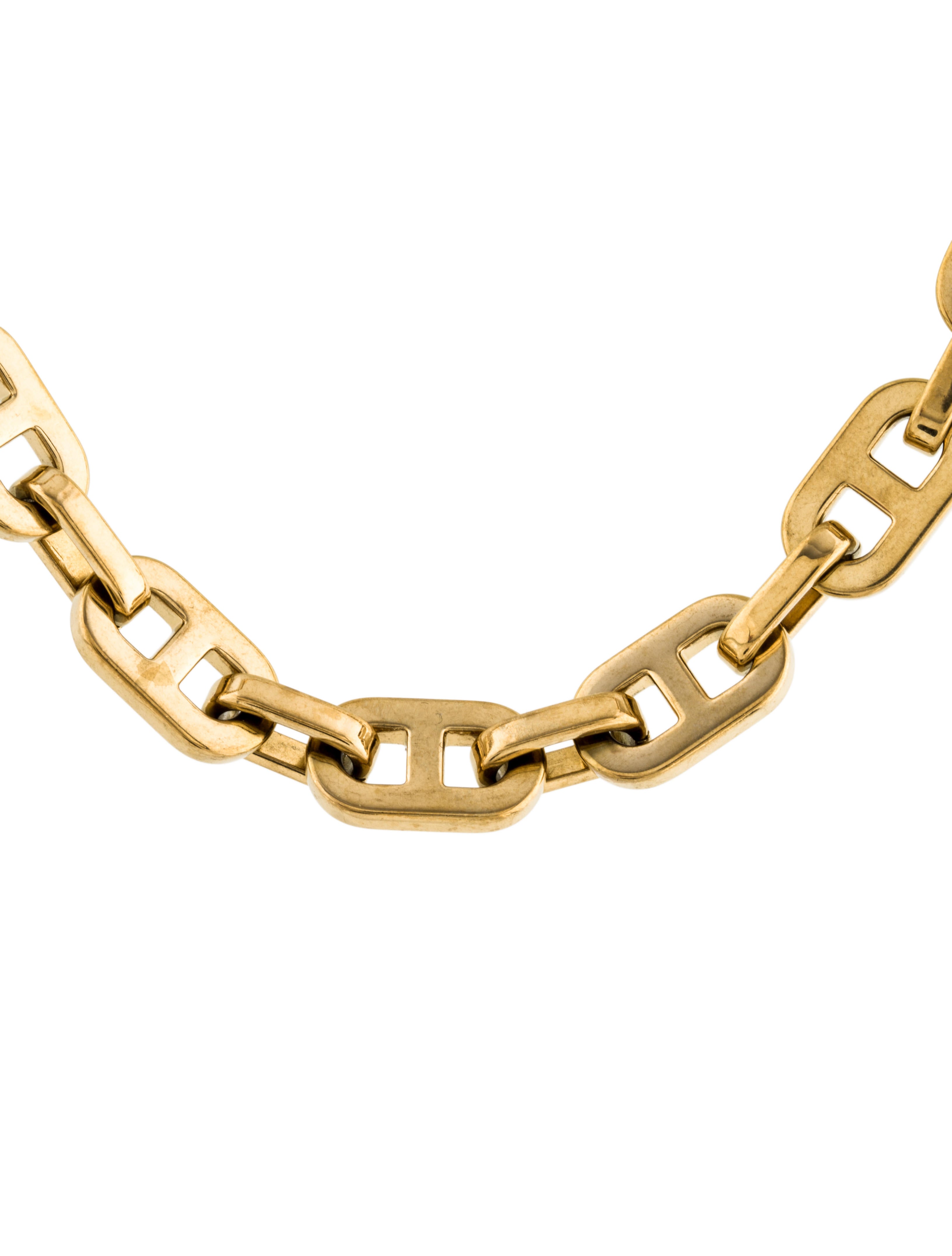 Michael Kors Collection Anchor Link Necklace Necklaces MIC50794