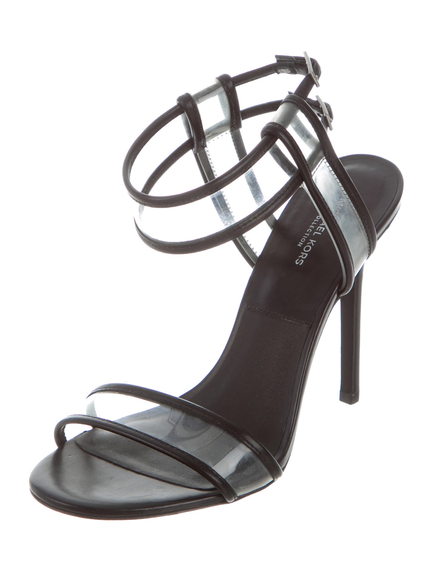 michael kors sandals plastic