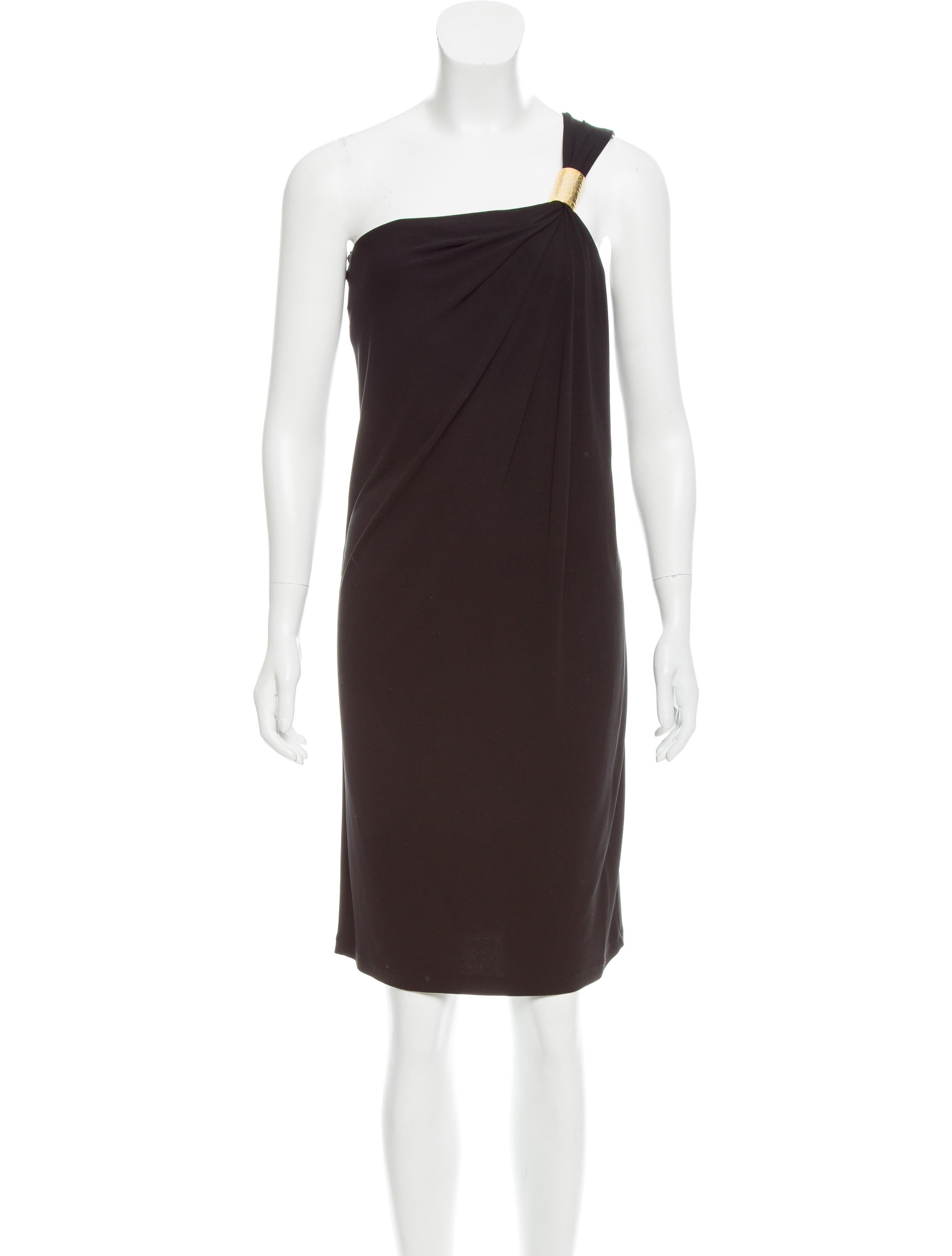michael kors one shoulder dress