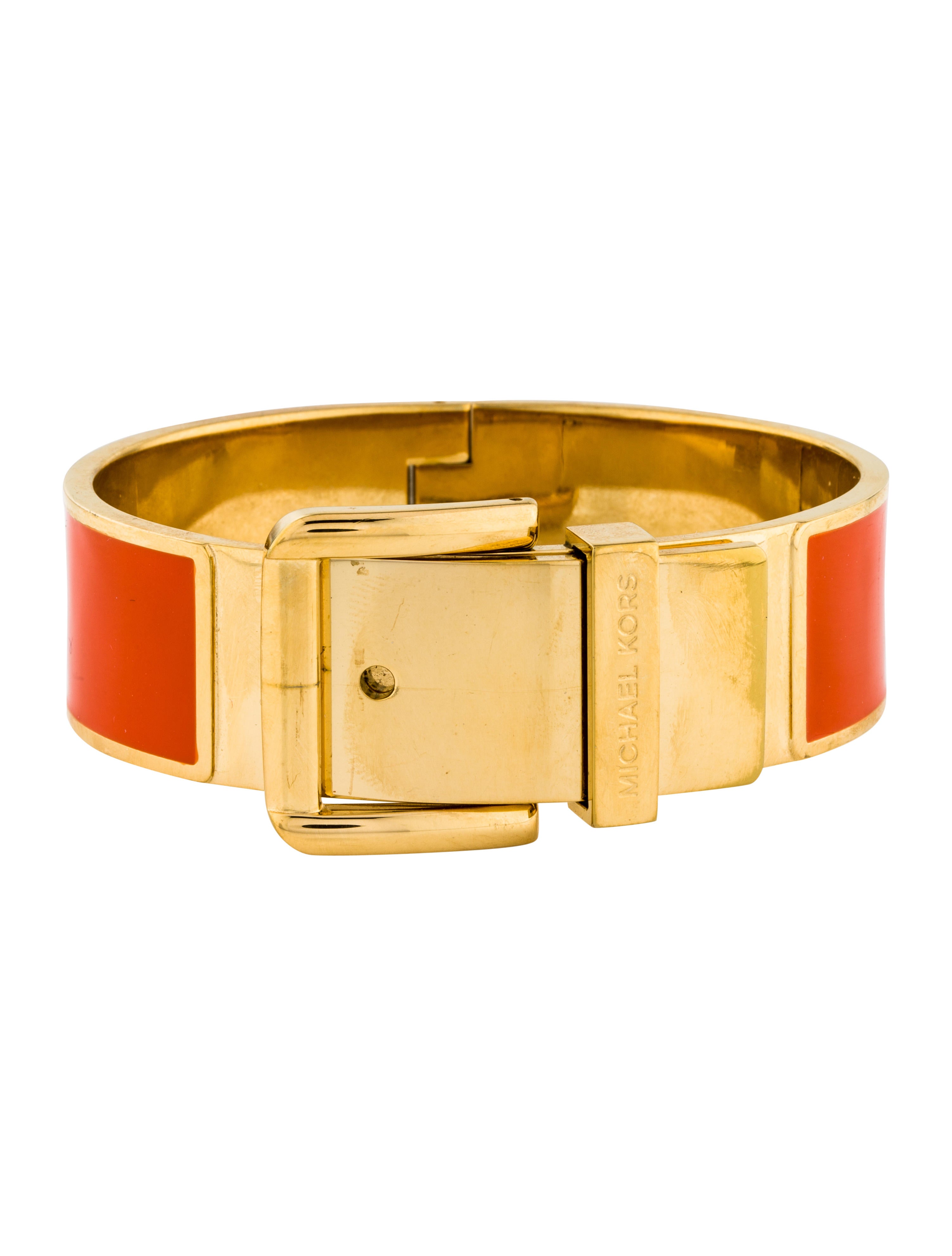Michael Kors Enamel Buckle Bracelet Bracelets Mic62809 The Enamel Buckle Bracelet