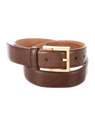 Michael Kors Leather Buckle Belt