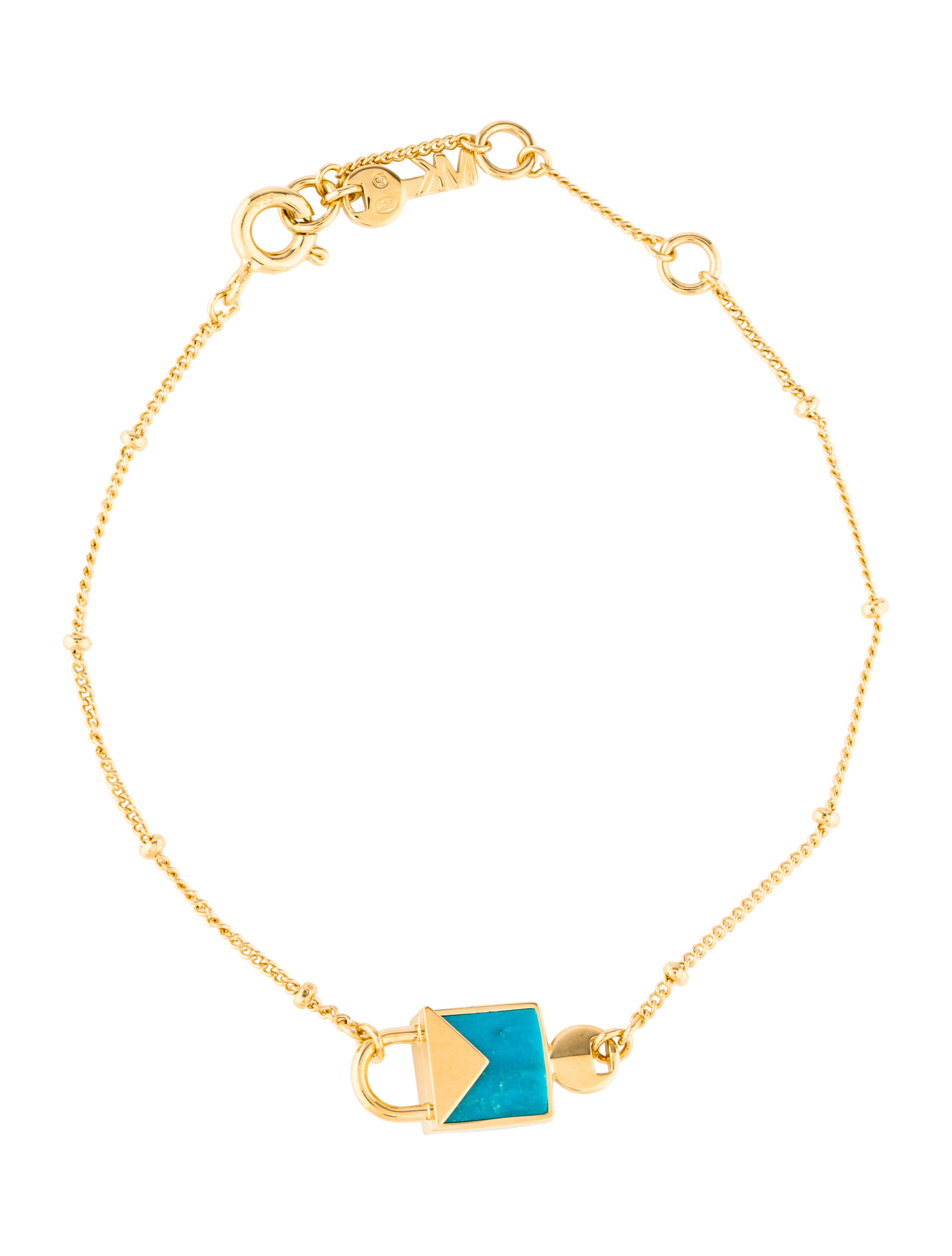 michael kors turquoise bracelet