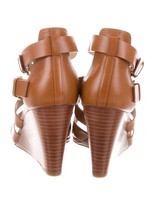 Michael Kors Reagan Leather Wedges w/ Tags