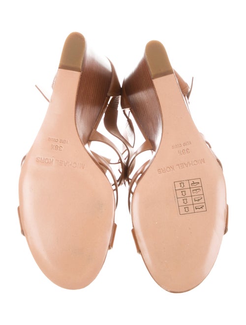 Michael Kors Reagan Leather Wedges w/ Tags
