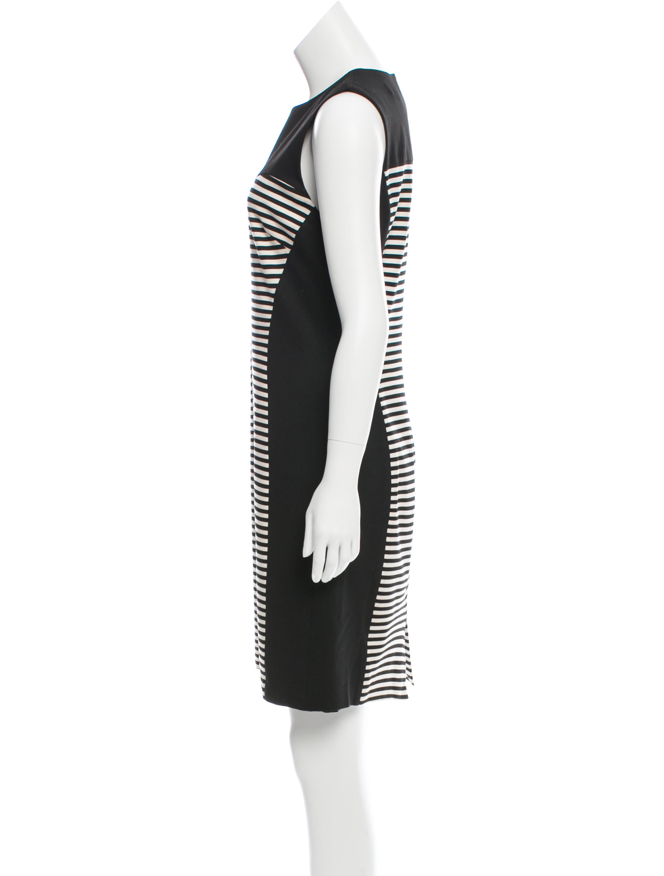 Michael Kors Striped Sleeveless Dress
