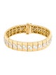 Michael Bondanza Two-Tone 5.88ctw Diamond Bracelet