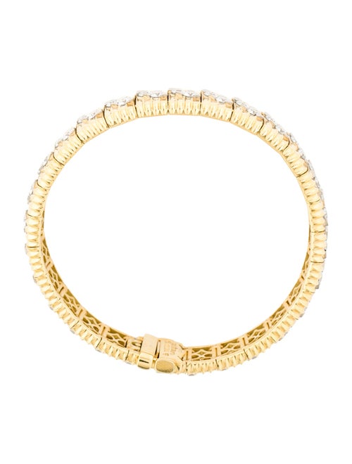 Michael Bondanza Two-Tone 5.88ctw Diamond Bracelet