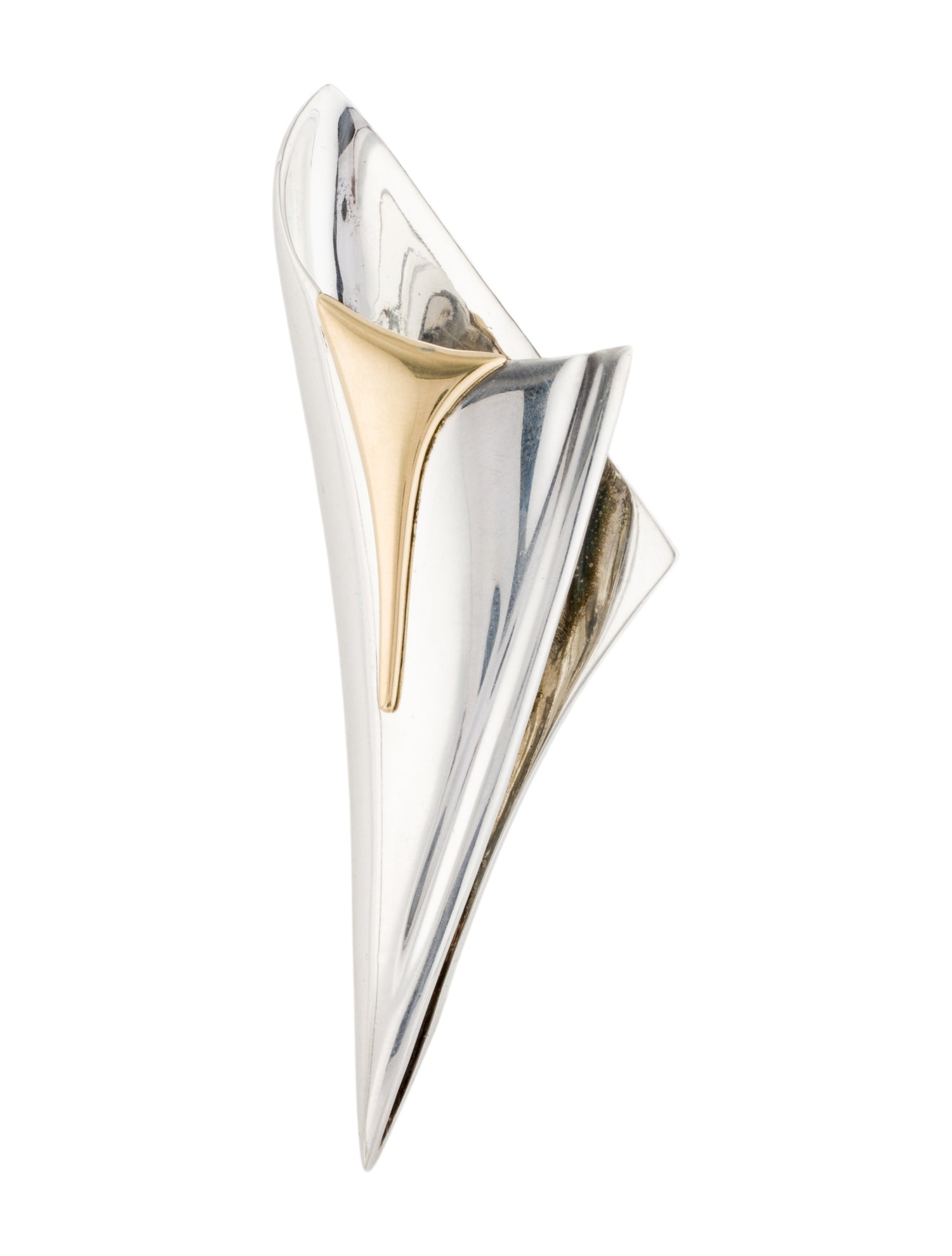 Michael Bondanza Two-Tone Brooch