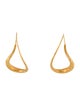 Michael Good 18K Figure 8 Hoop Earrings