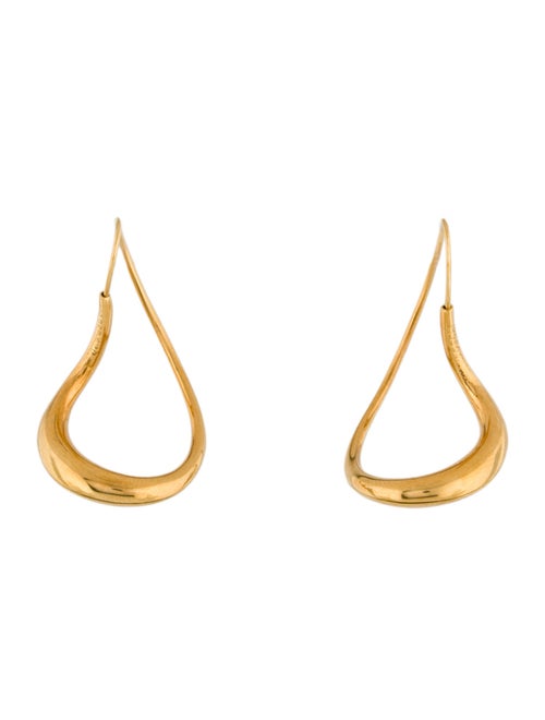 Michael Good 18K Figure 8 Hoop Earrings