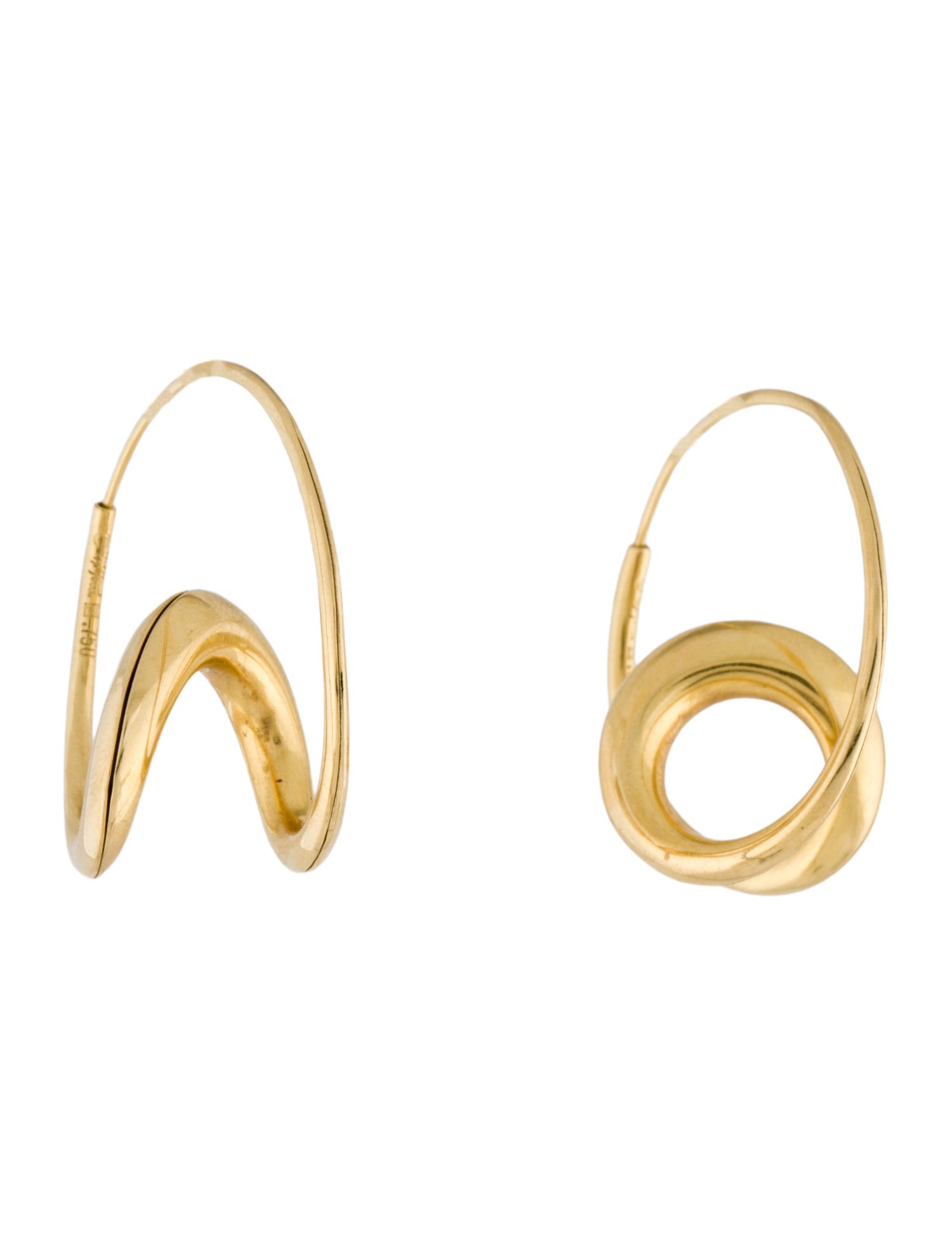 Michael Good 18K Medium Single Loop Earring