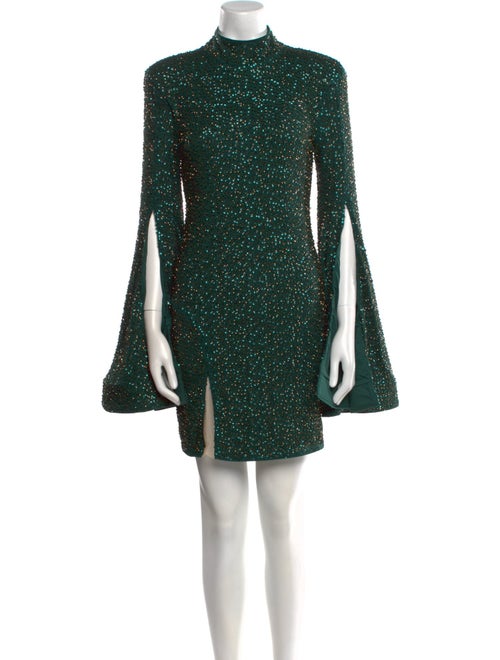 Michael Costello Patterned Knee-Length Dress