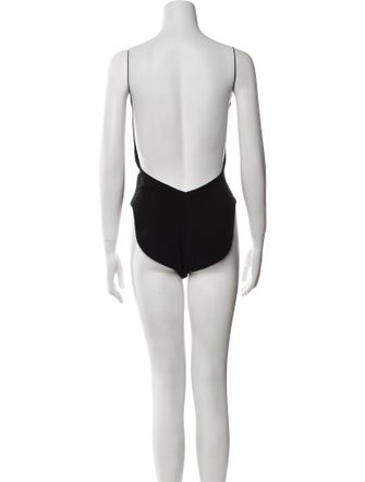 Michael Costello V-Neck Sleeveless Bodysuit