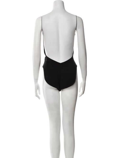 Michael Costello V-Neck Sleeveless Bodysuit