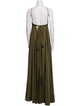 Michael Costello V-Neck Long Dress