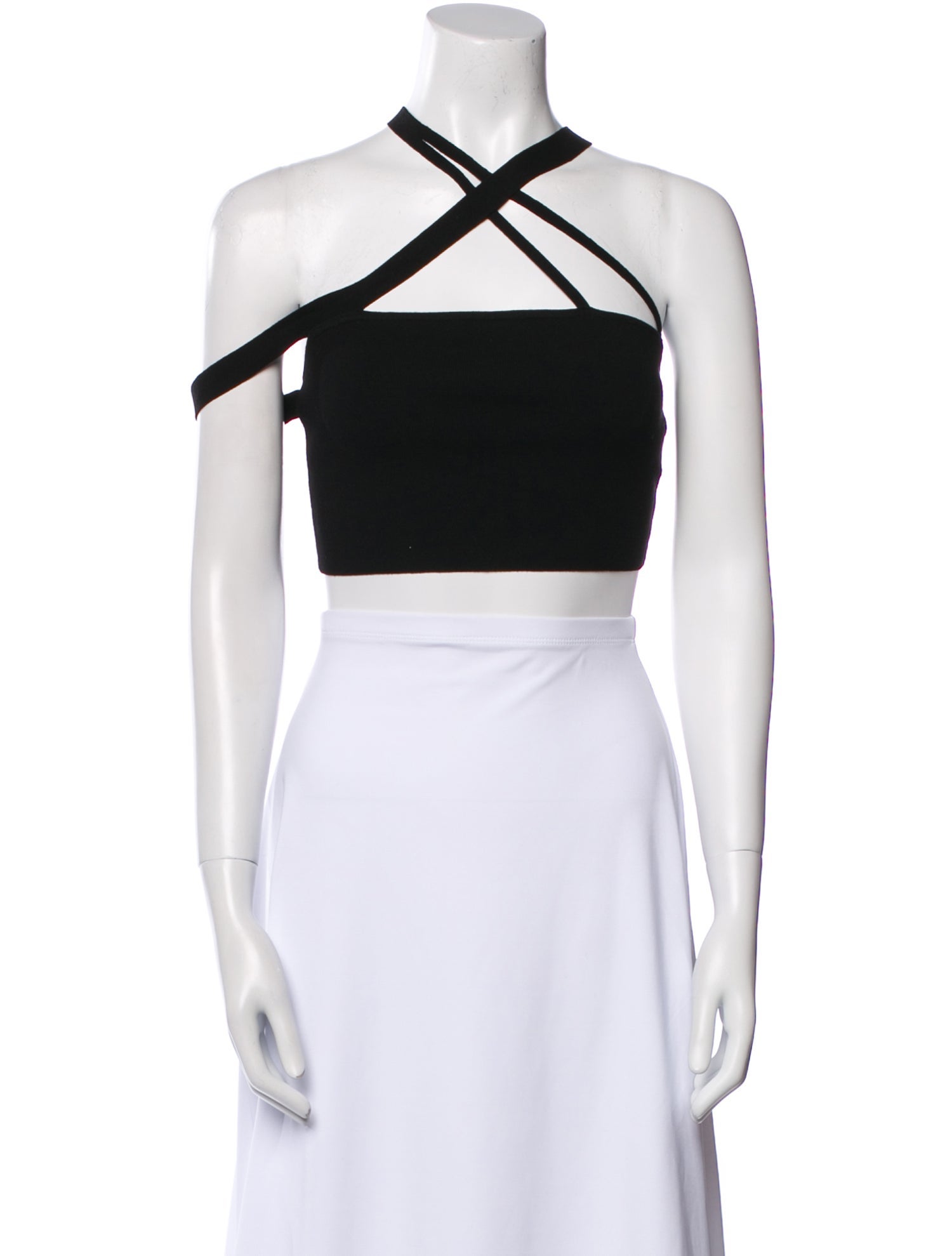 Michael Costello x Revolve Halterneck Sleeveless Crop Top w/ Tags