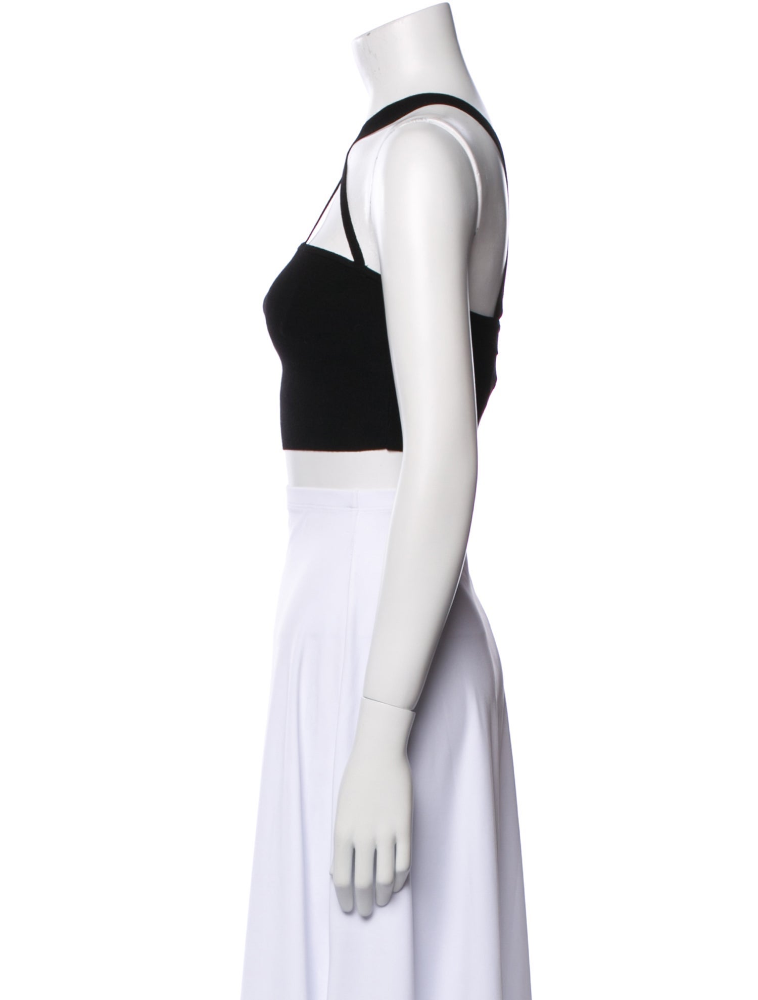 Michael Costello x Revolve Halterneck Sleeveless Crop Top w/ Tags