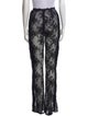 Michael Costello Lace Pattern Wide Leg Pants