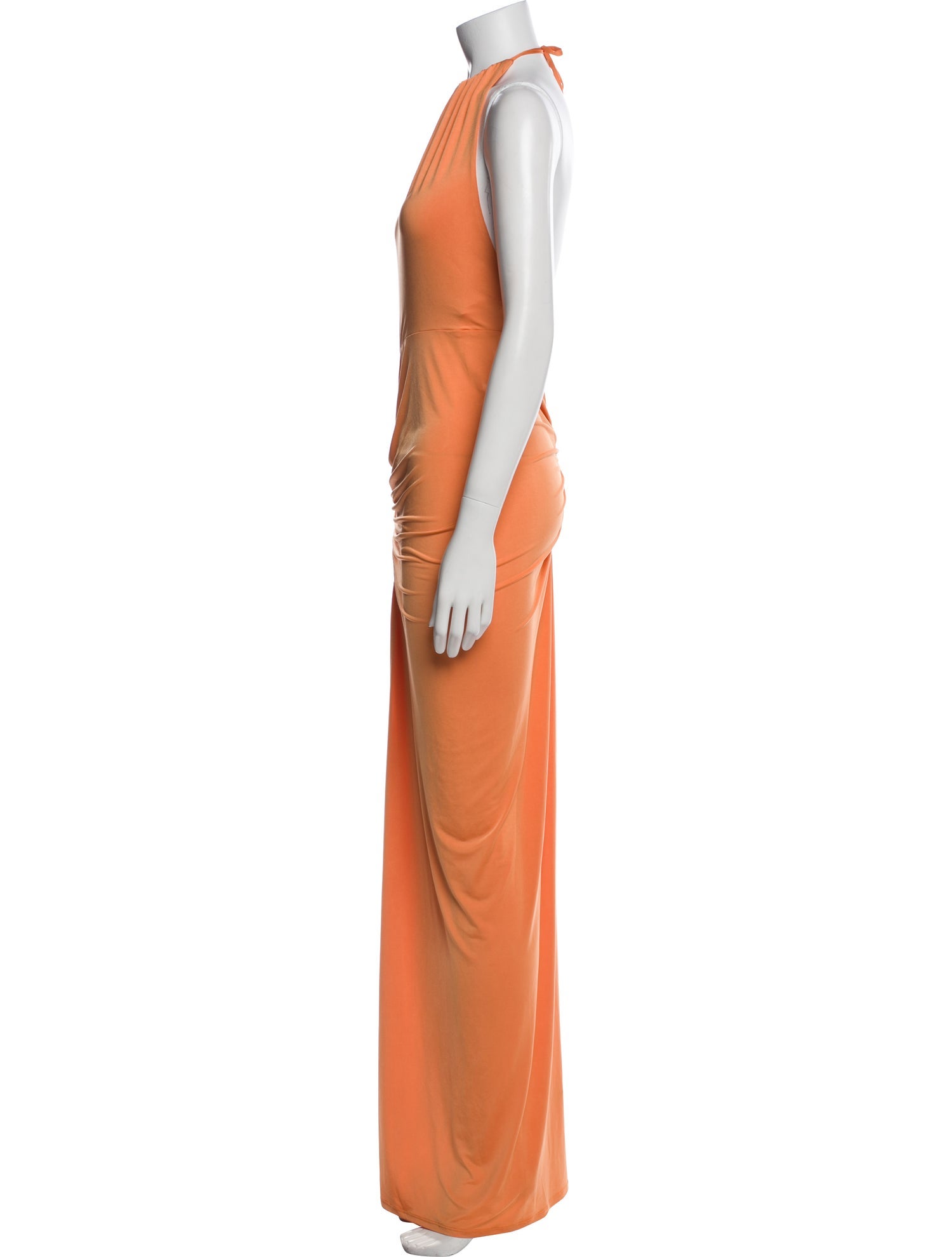 Michael Costello Halterneck Long Dress