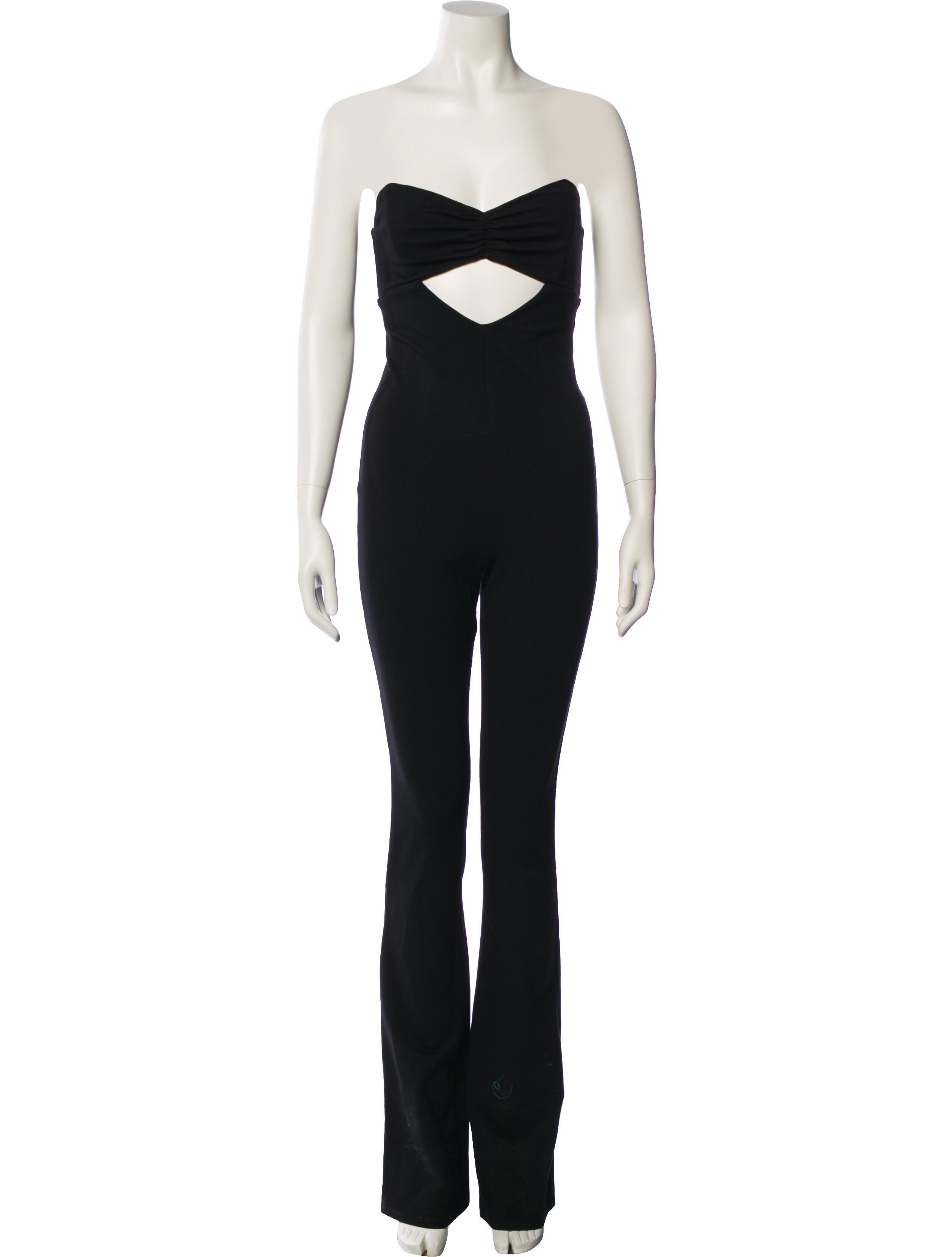 Michael Costello Strapless Jumpsuit