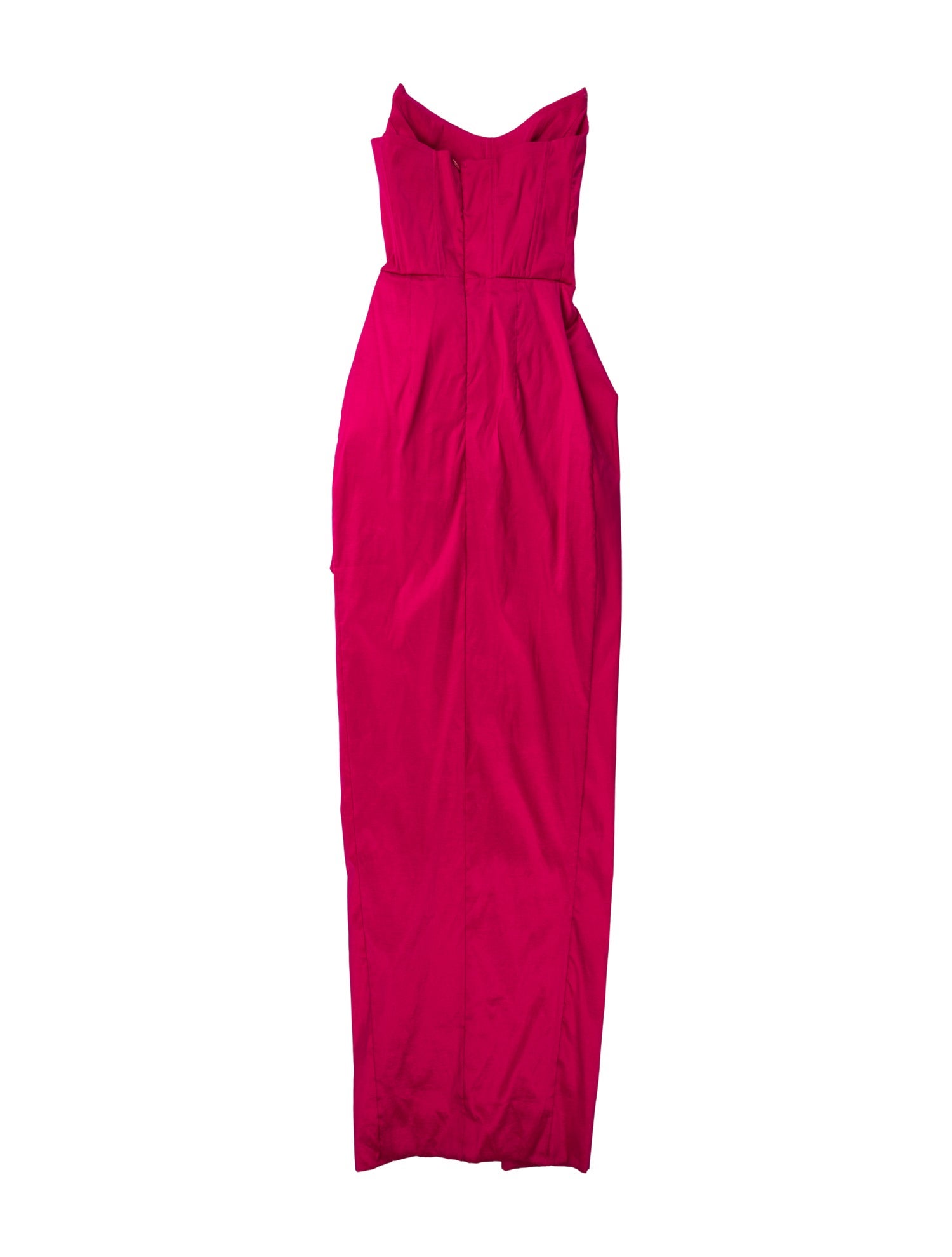 Michael Costello Strapless Long Dress