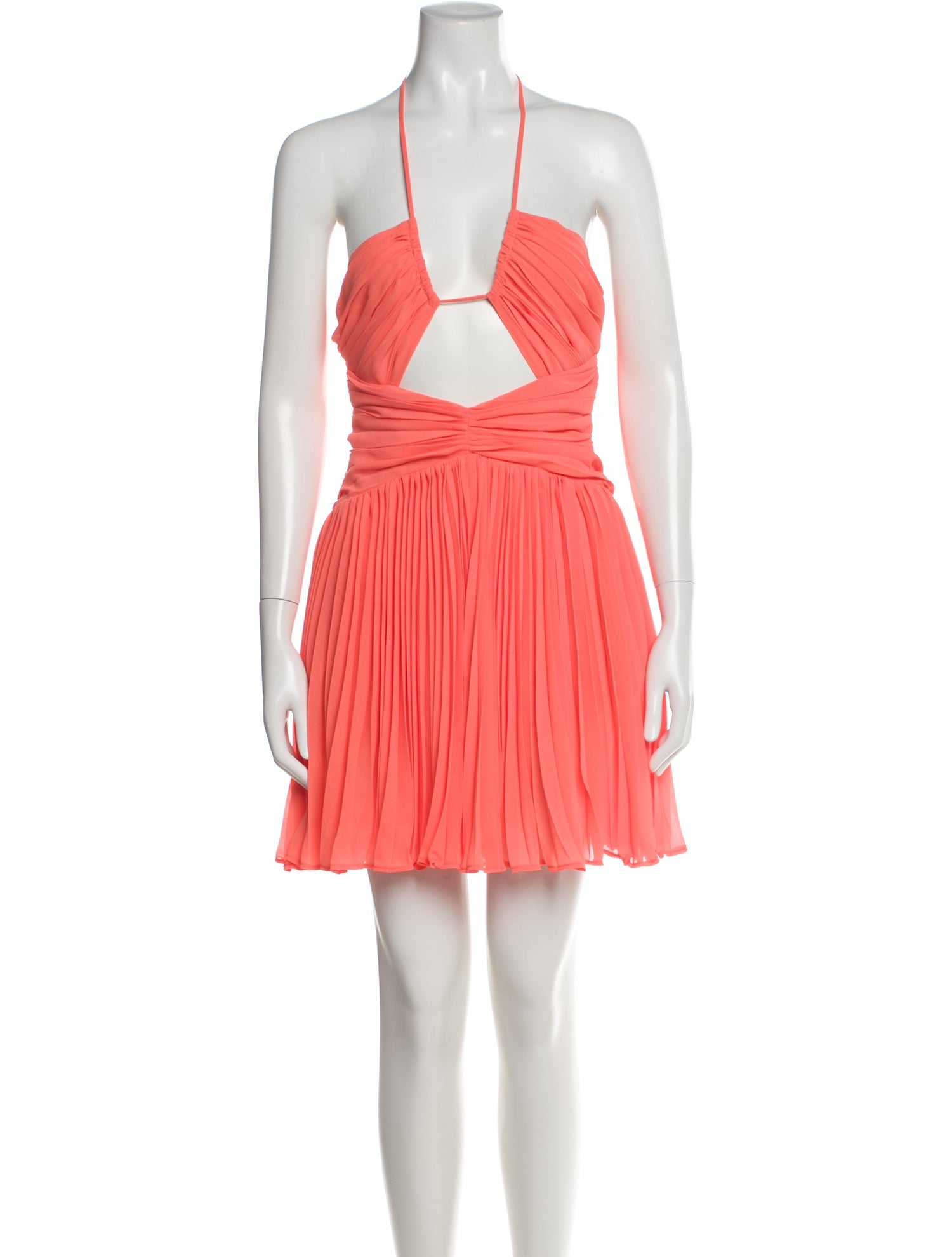 Michael Costello Halterneck Mini Dress