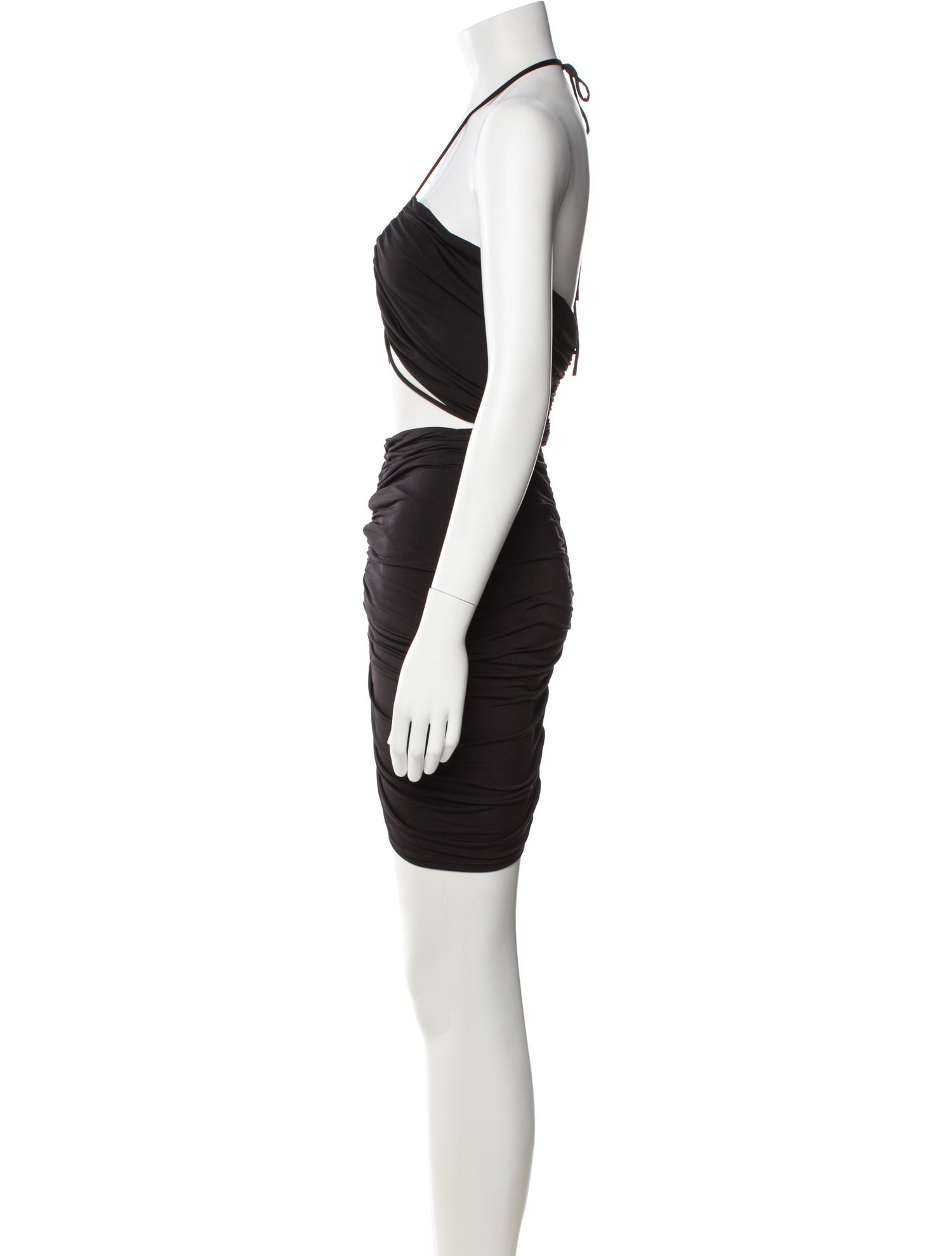 Michael Costello Halterneck Mini Dress