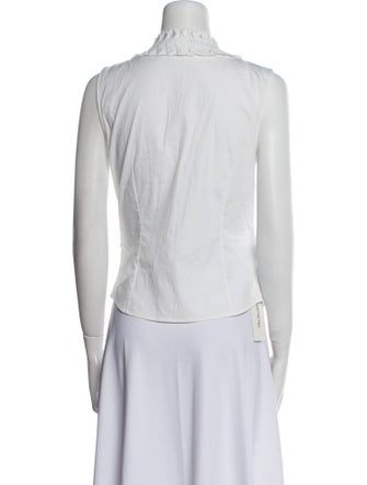 Michele Negri V-Neck Sleeveless Tunic