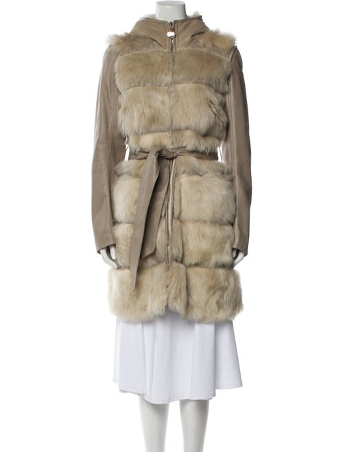 Michele Negri Shearling Fur Coat