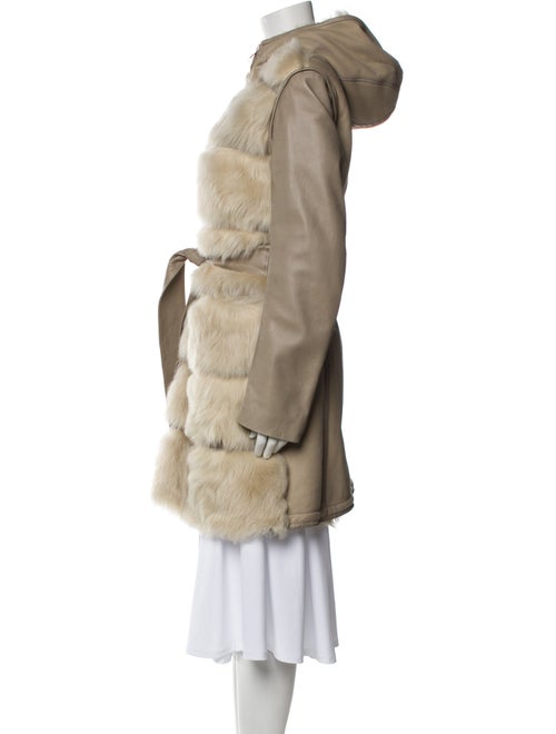 Michele Negri Shearling Fur Coat