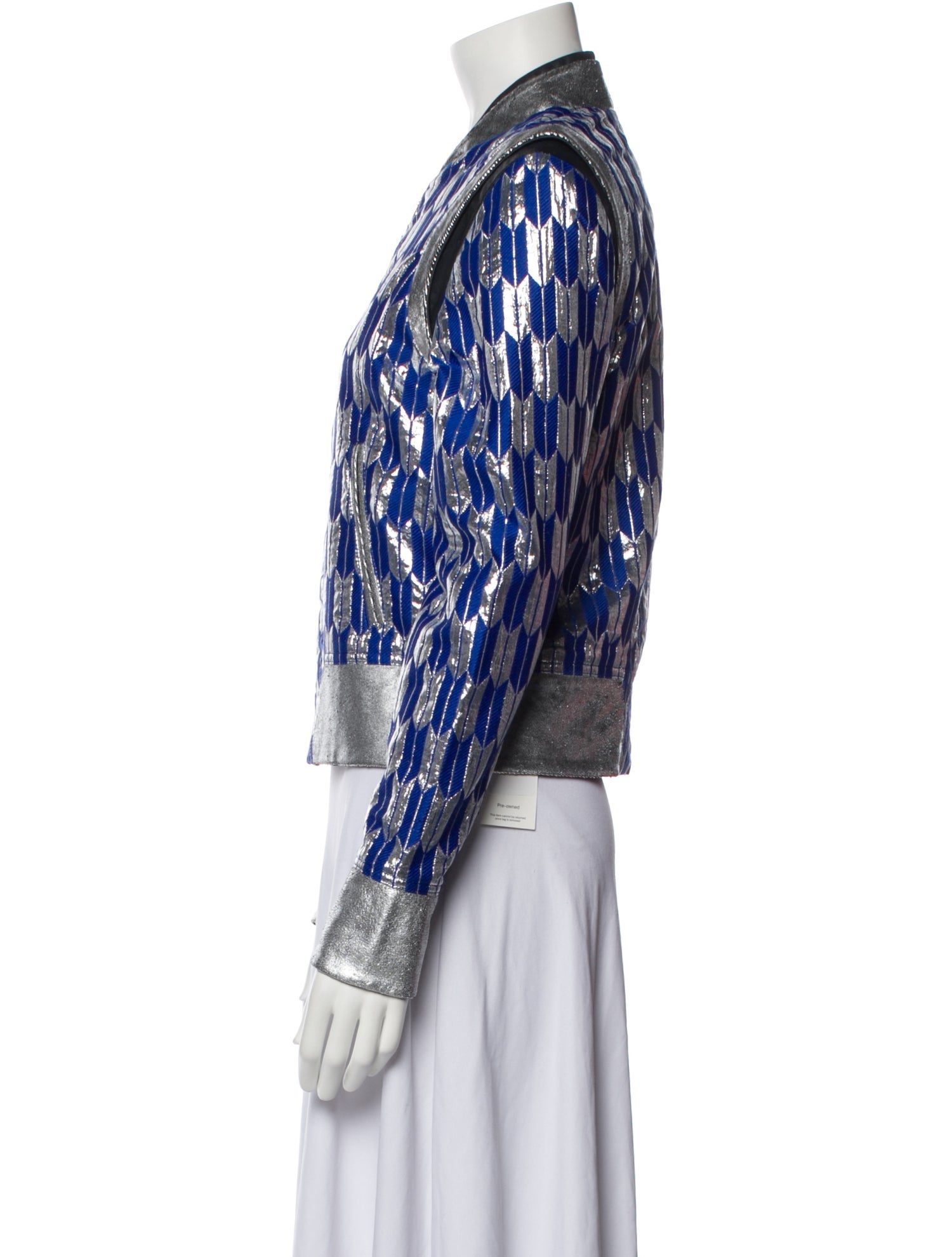 The Mighty Company Printed Biker Jacket