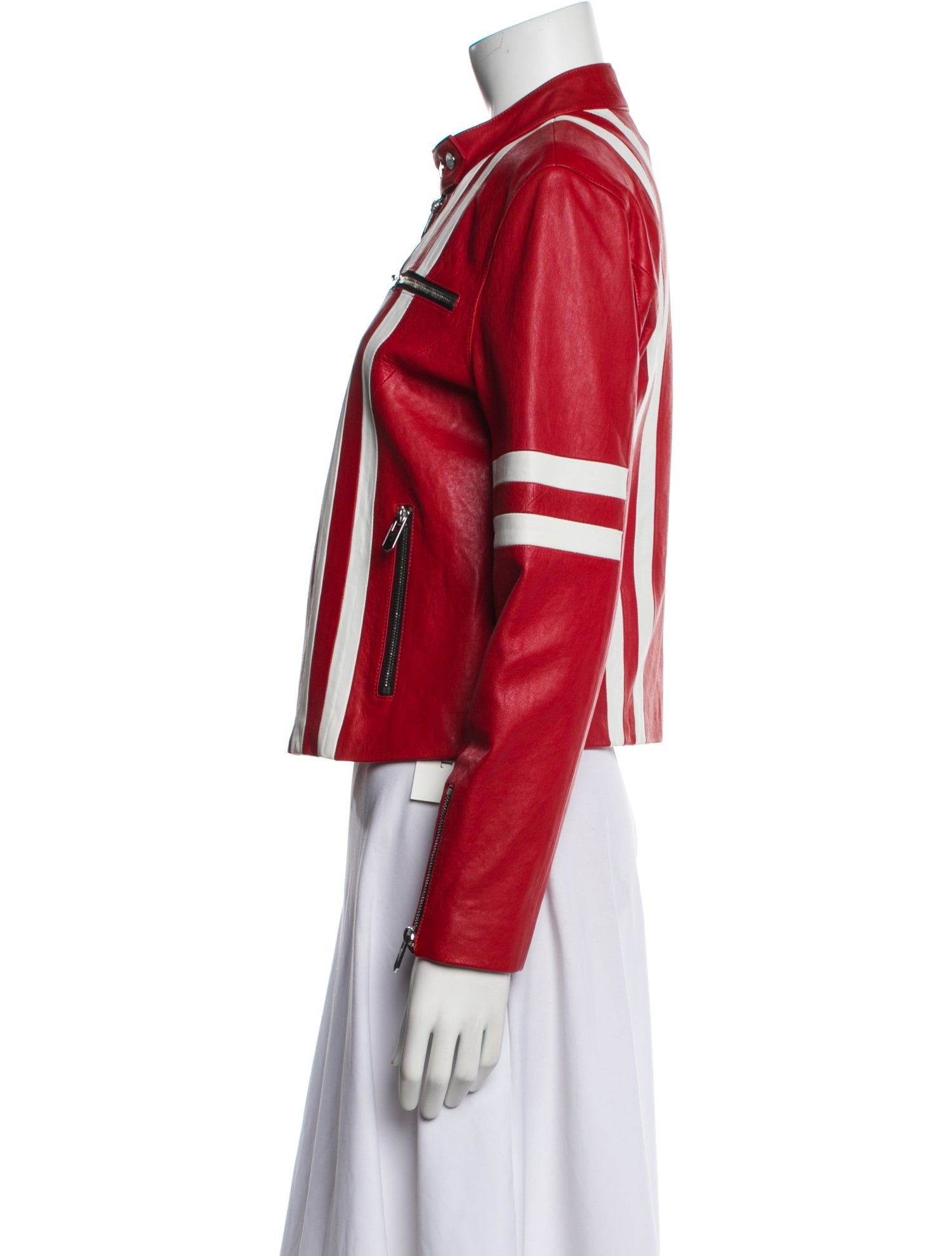 The Mighty Company Leather Biker Jacket