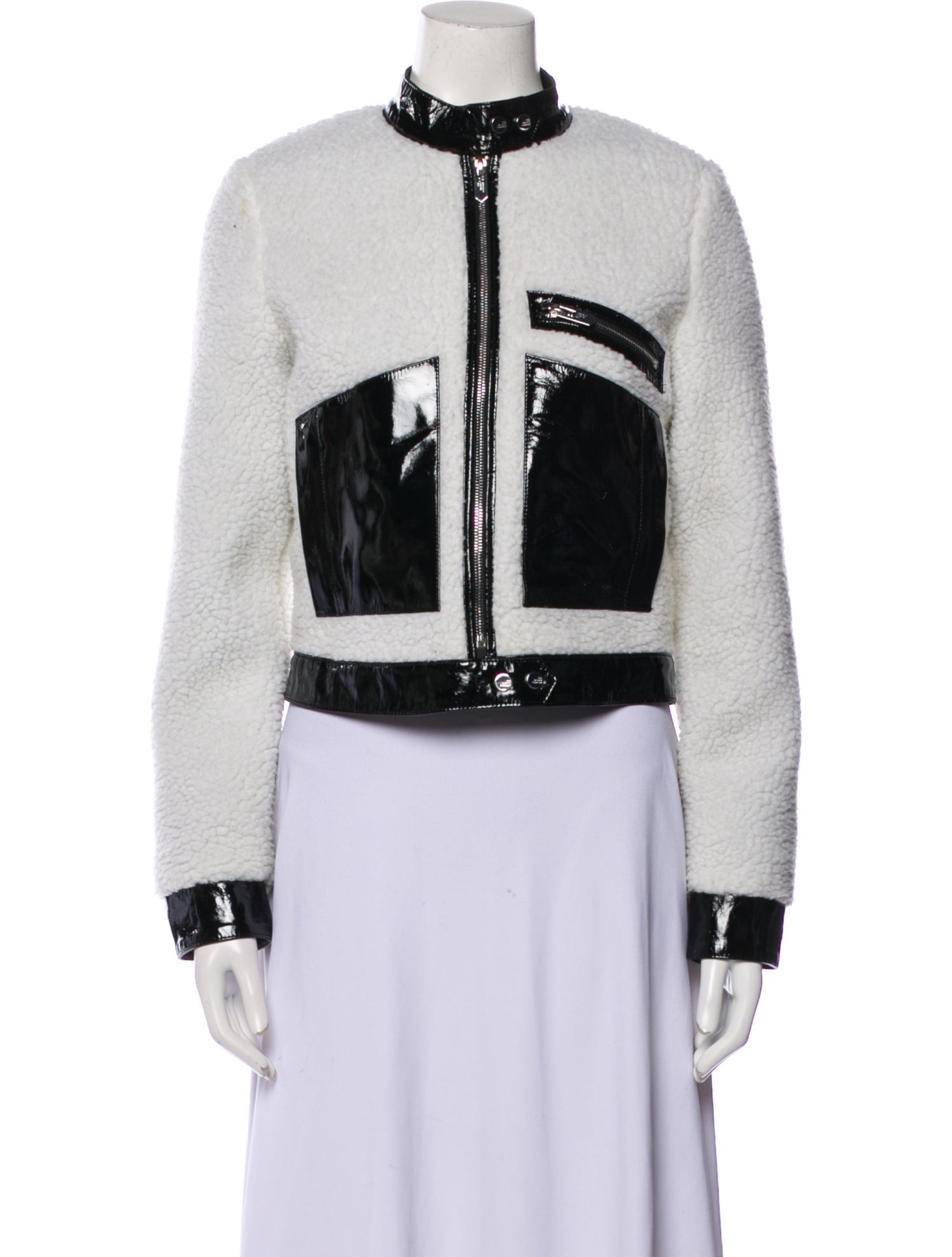 The Mighty Company Colorblock Pattern Bomber Jacket