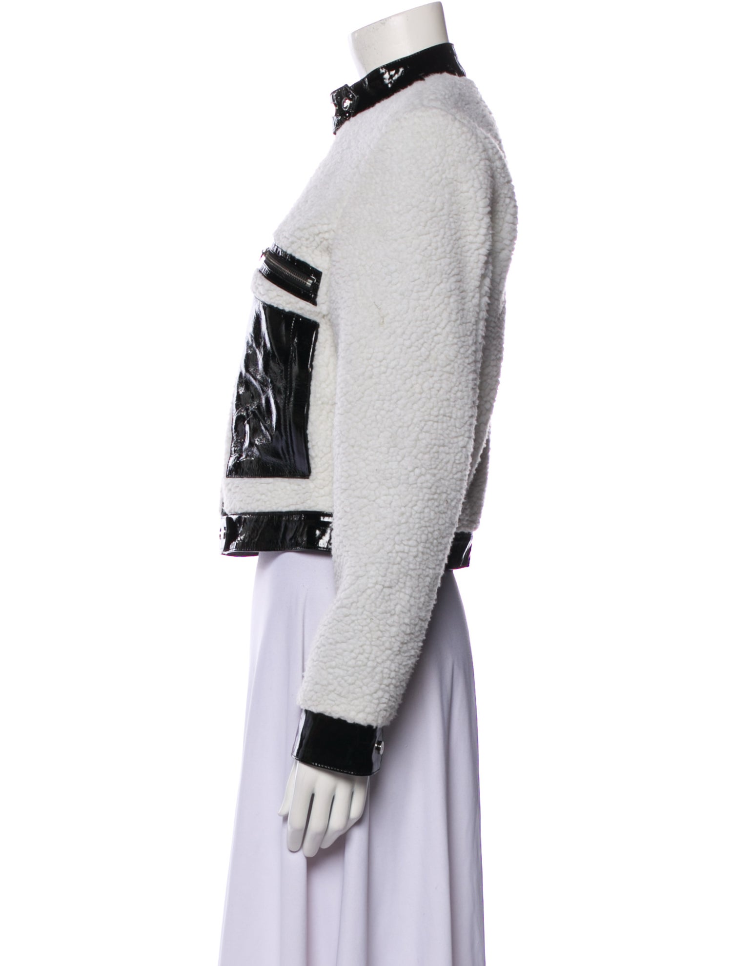 The Mighty Company Colorblock Pattern Bomber Jacket