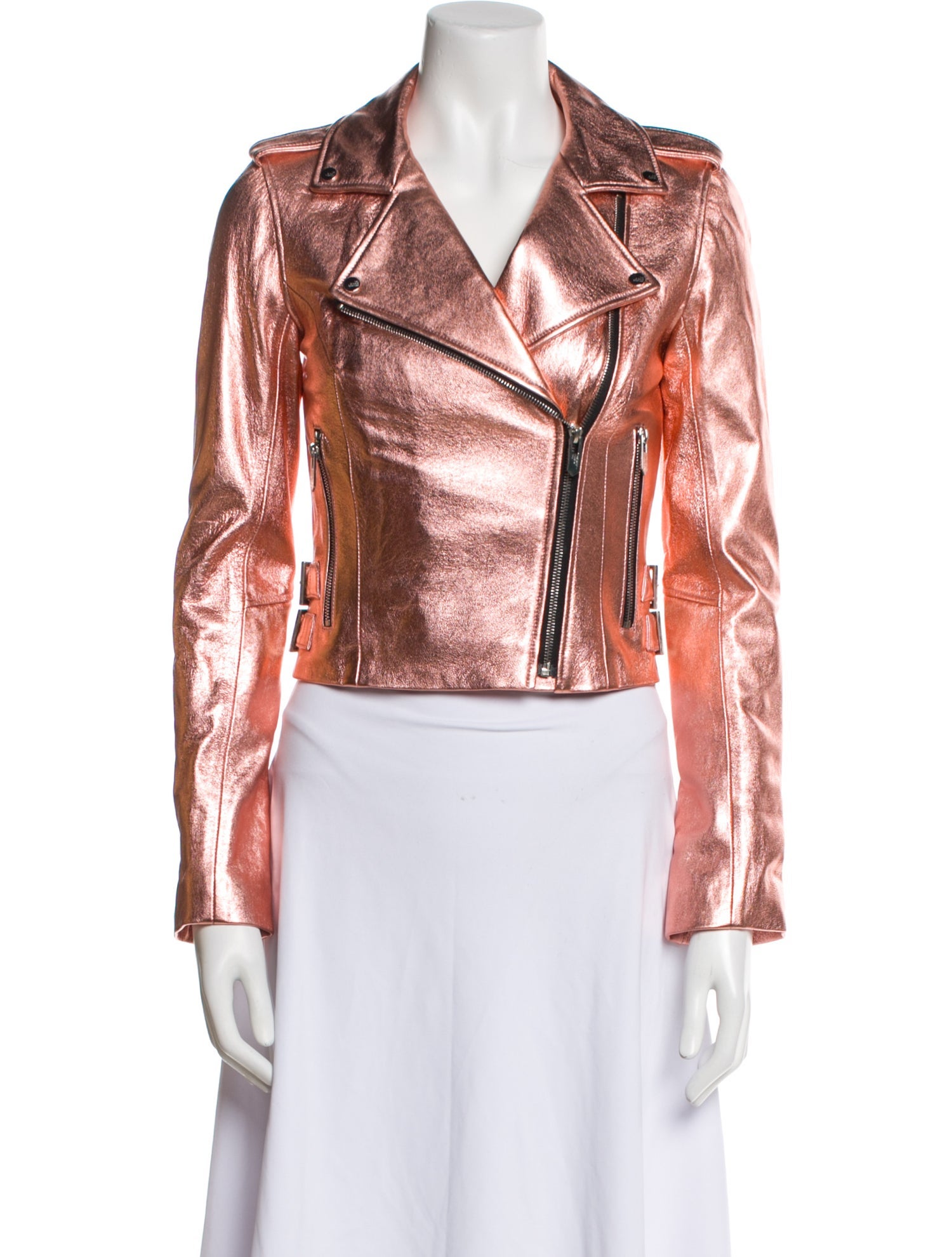 The Mighty Company Leather Biker Jacket