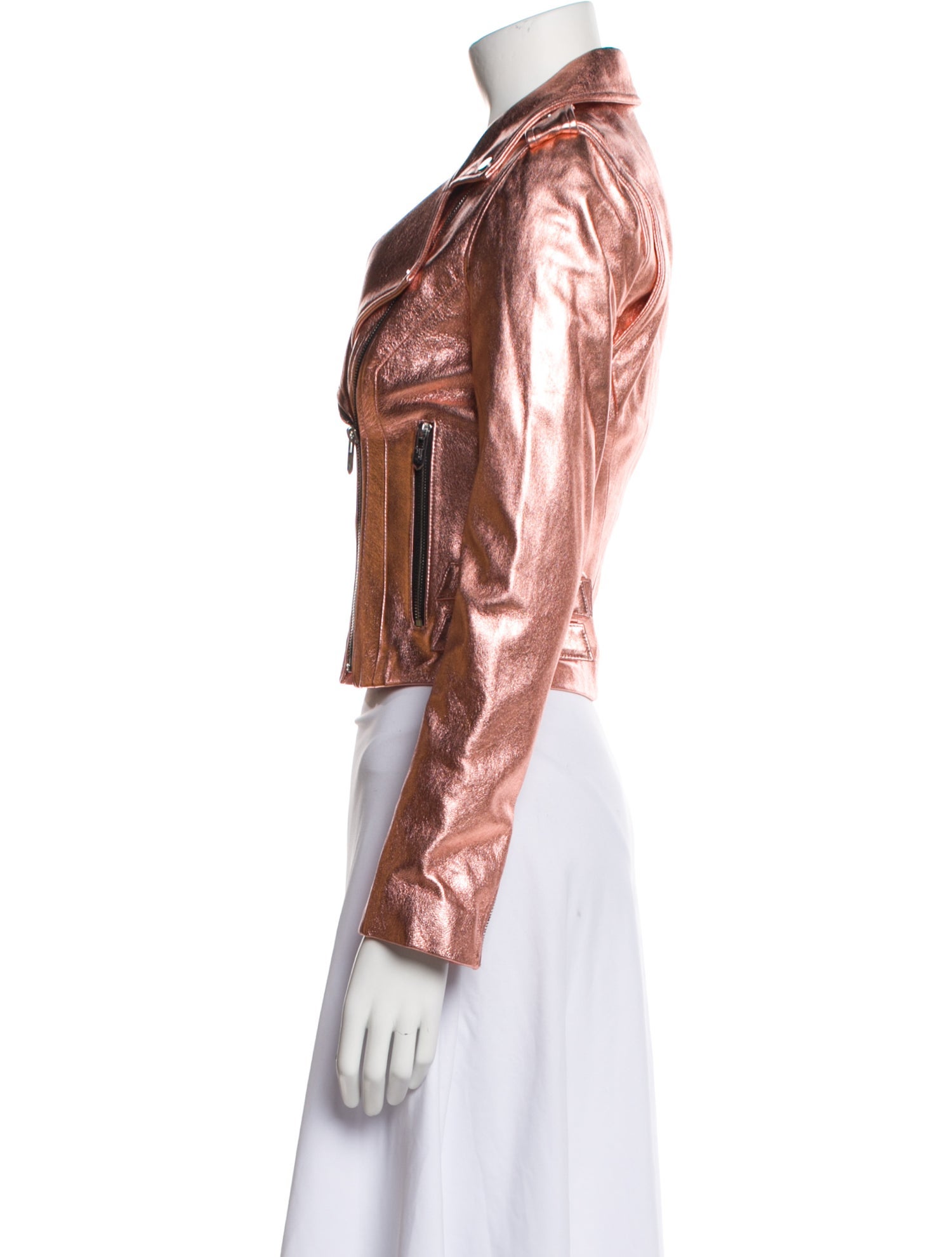 The Mighty Company Leather Biker Jacket