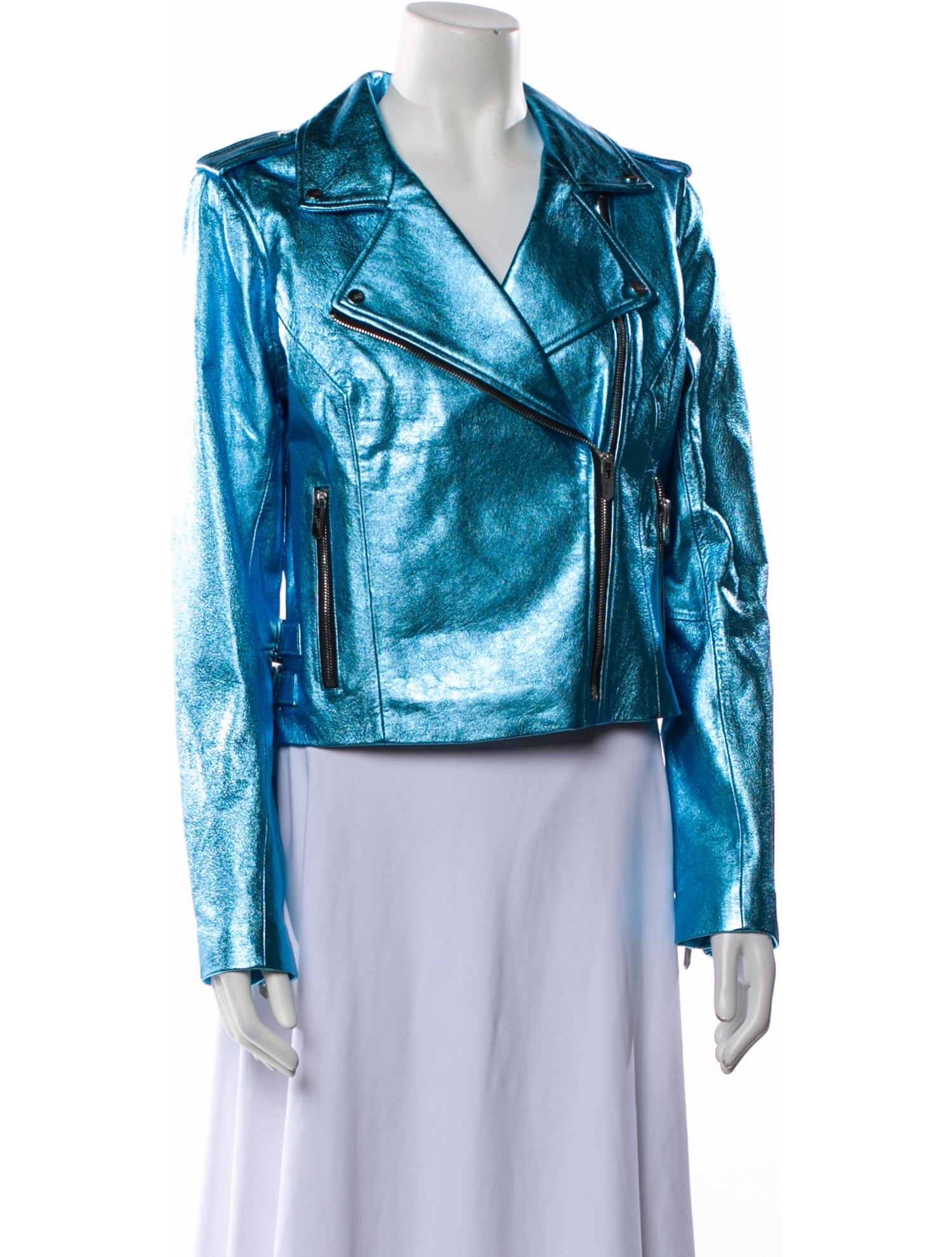 The Mighty Company Leather Biker Jacket