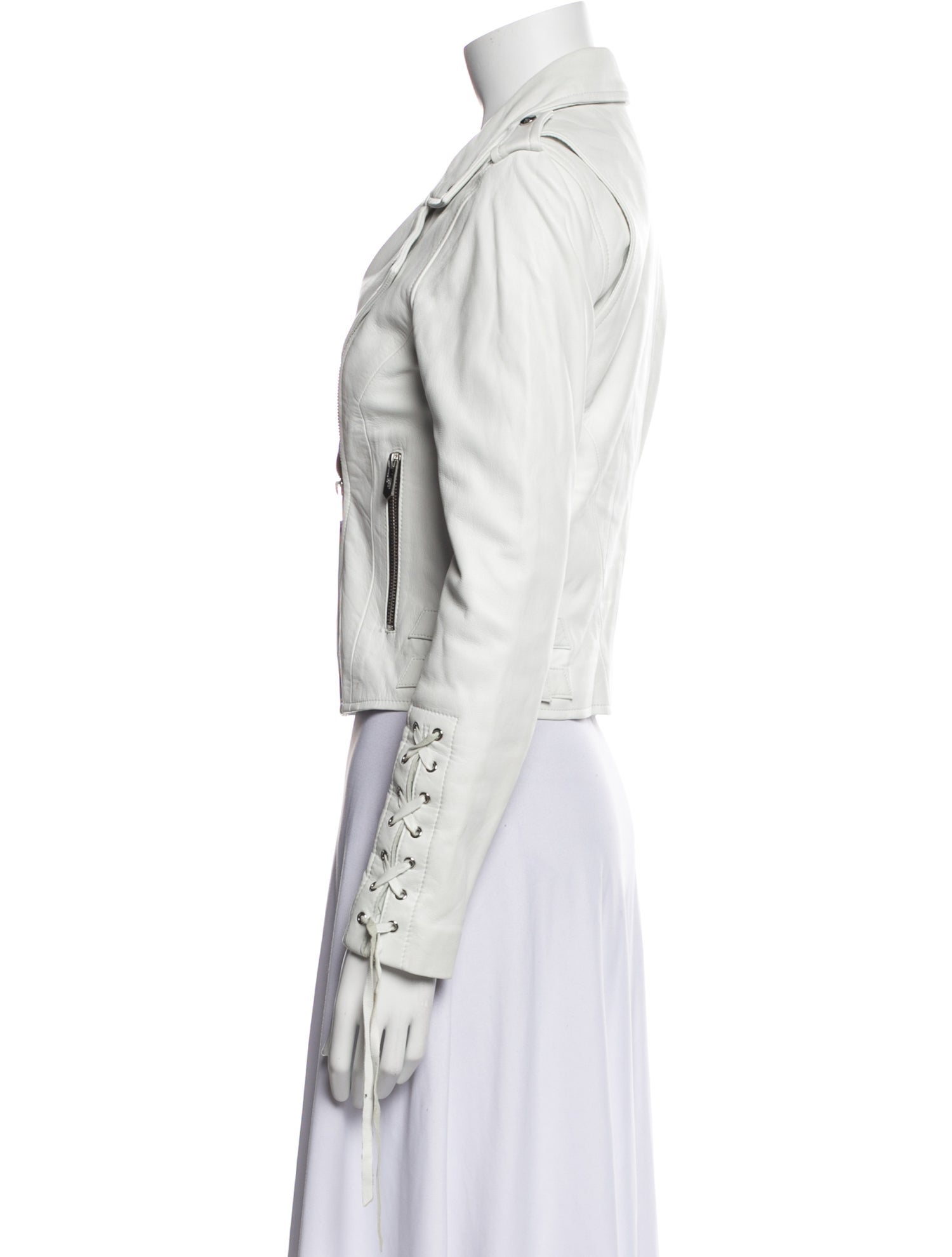 The Mighty Company Leather Biker Jacket