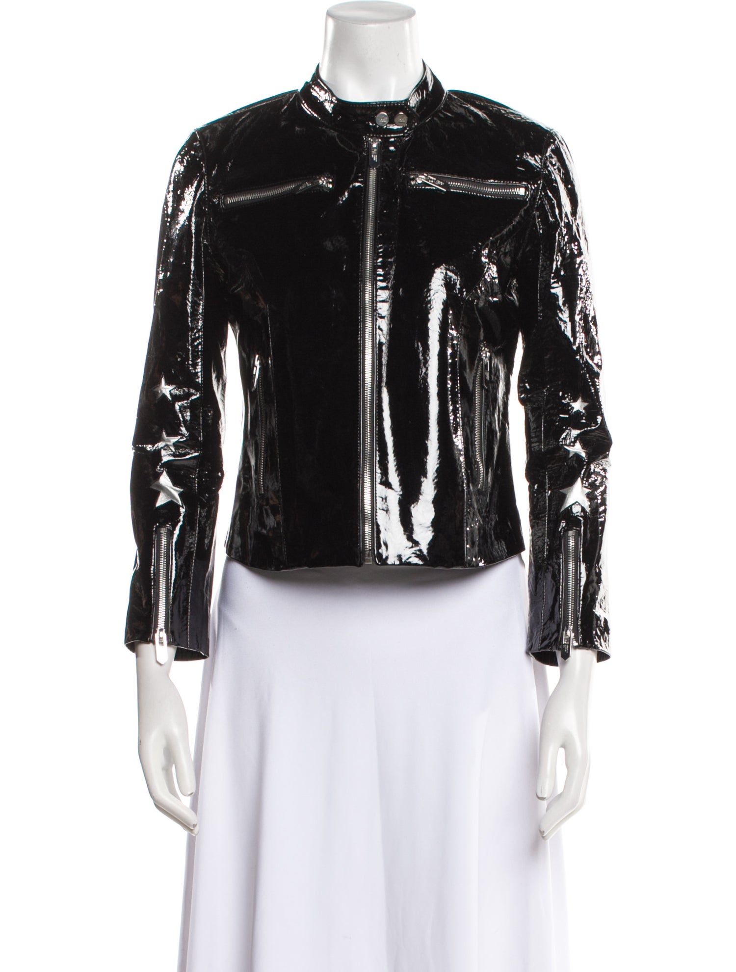 The Mighty Company Leather Biker Jacket